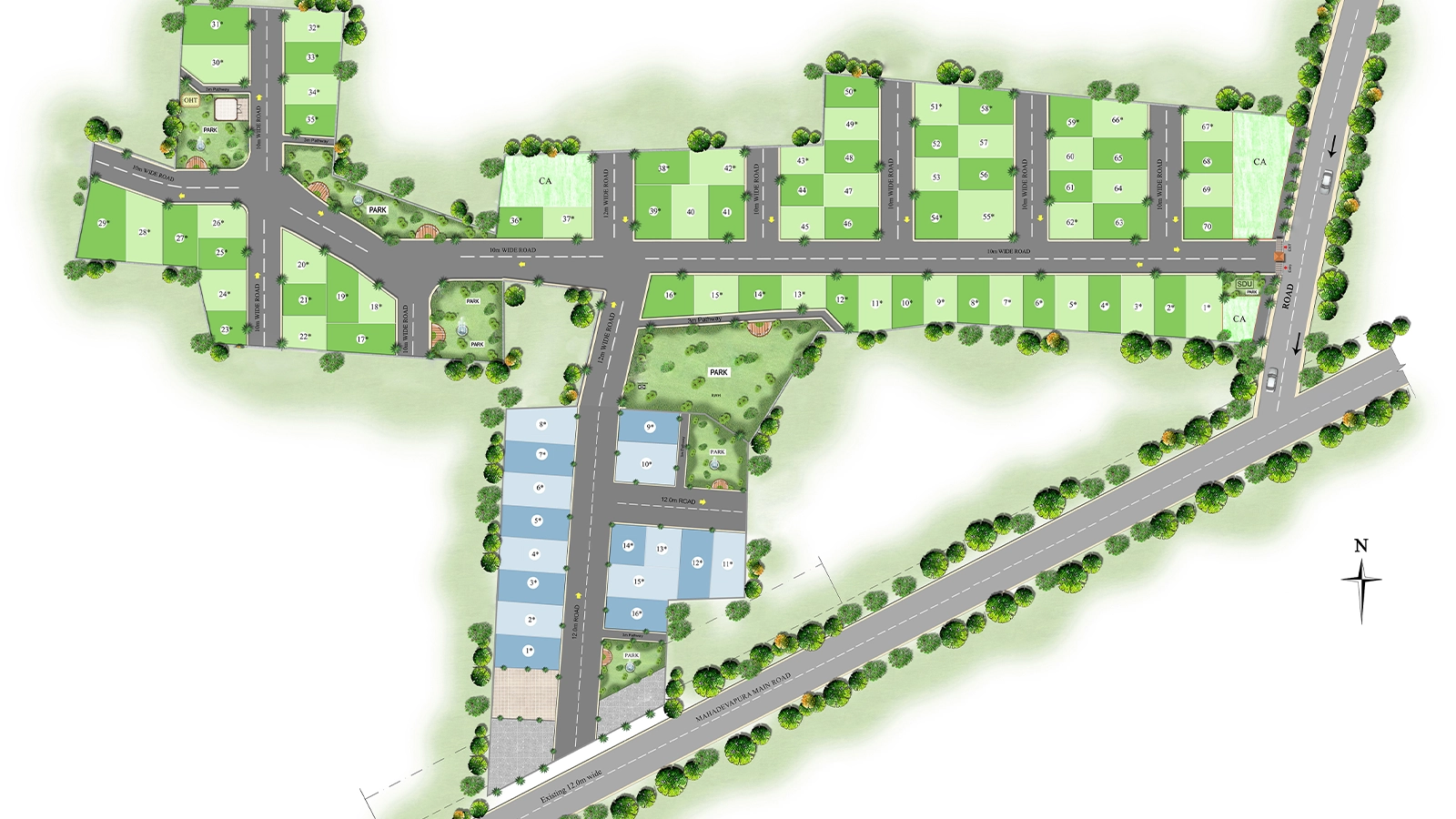 Ahad Woods Masterplan